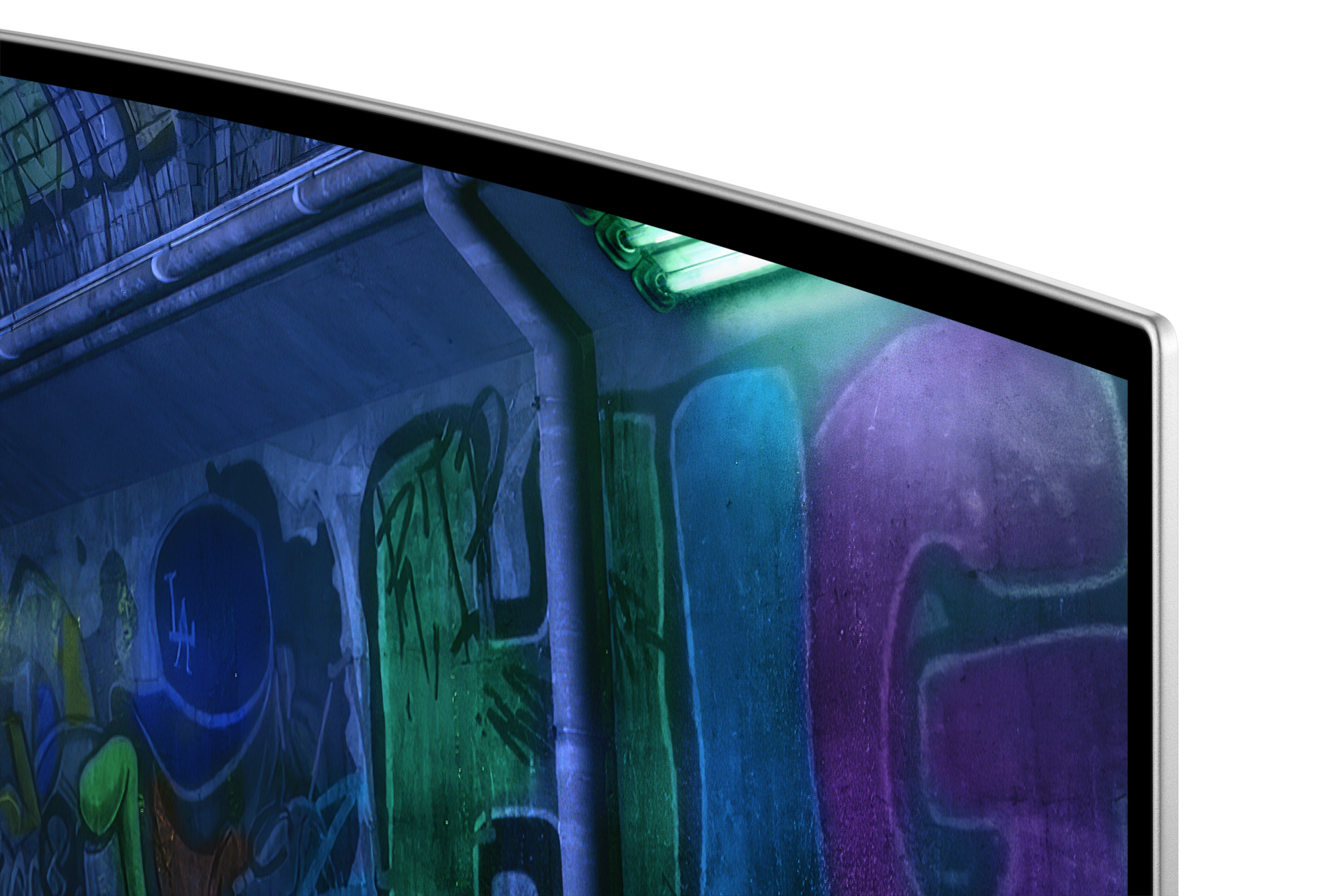 49" Odyssey OLED G9 G93SD DQHD 240Hz Gaming Monitor Detail-Bezel Silver 