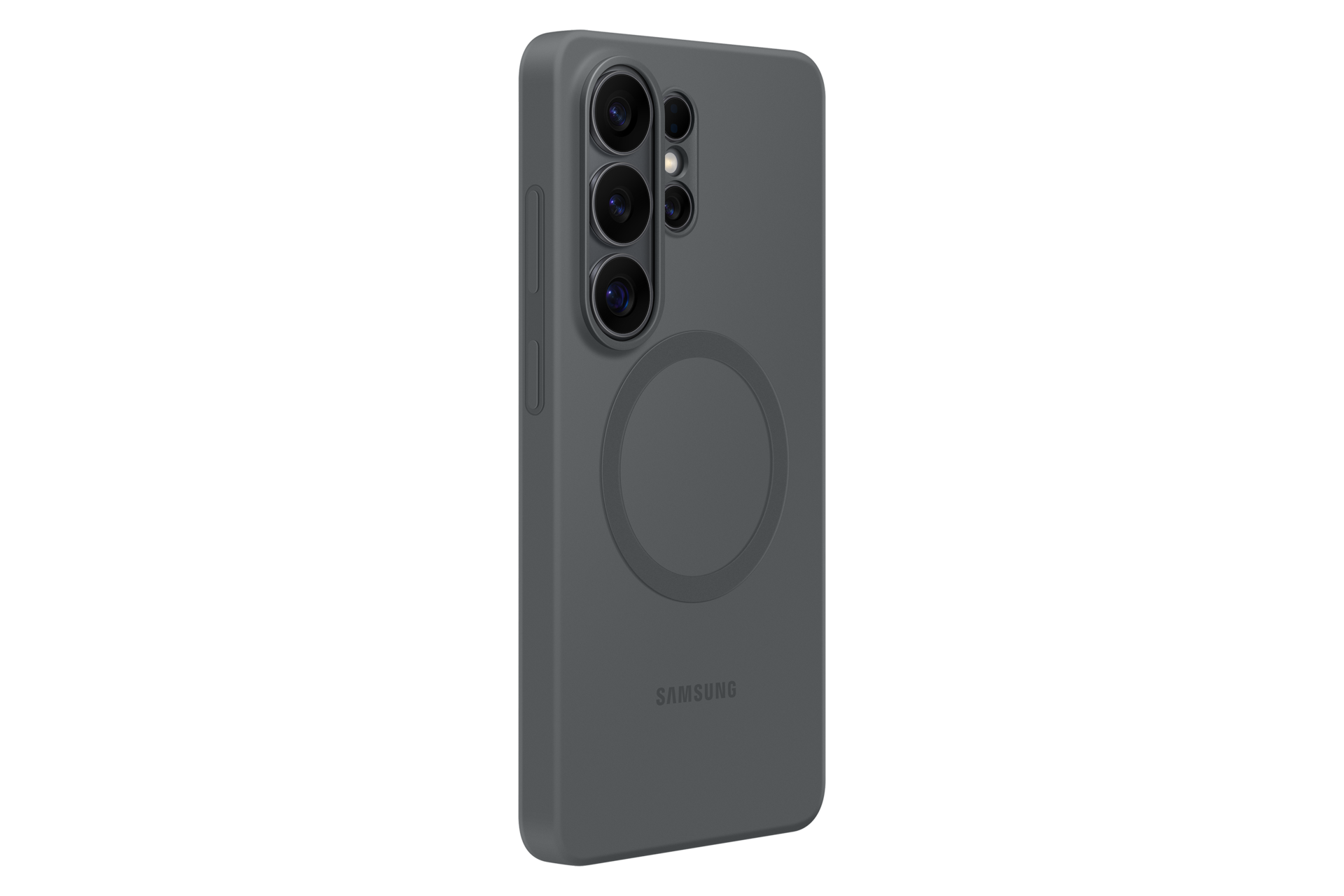 Galaxy S26 Ultra 硅胶磁吸保护壳 Dynamic Black 