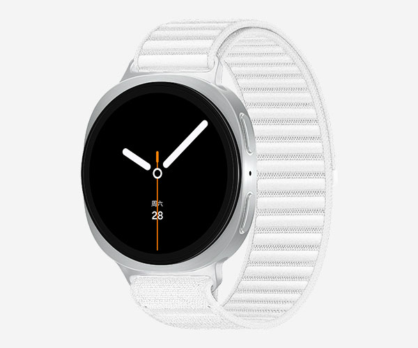 白色织物尼龙表带