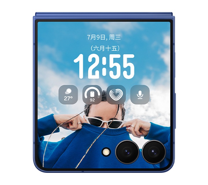 Galaxy Z Flip7 | 玲珑便携的Galaxy AI手机| 三星电子中国