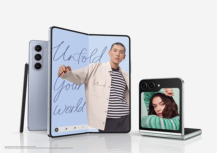 灵巧轻盈强悍多能三星发布Galaxy Z Flip5与Galaxy Z Fold5 | 三星电子中国