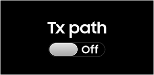 Tx path on/off