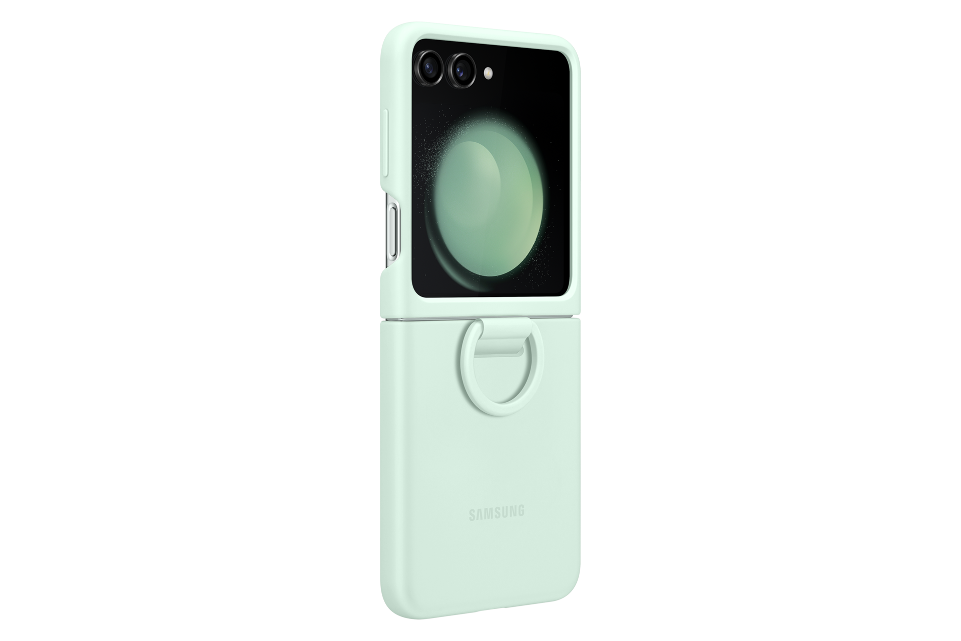 Galaxy Z Flip5 指环式硅胶保护壳| 三星电子中国