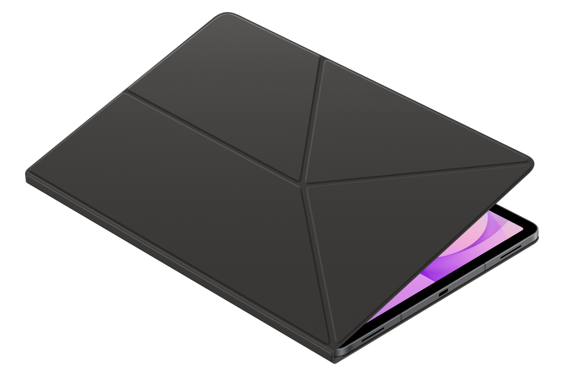Galaxy Tab S12+ 折叠支架皮套 Dynamic3 Black 