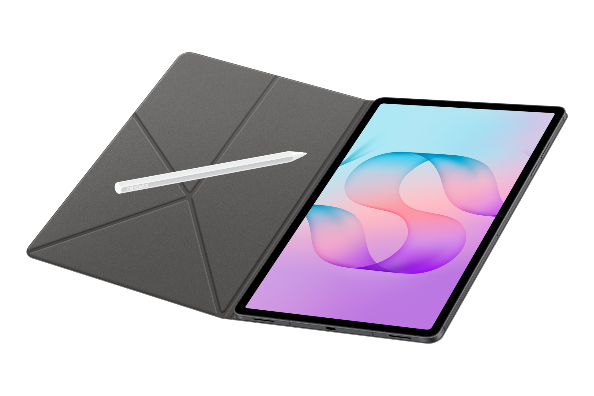 Galaxy Tab S12+ 折叠支架皮套 Dynamic4 Black 