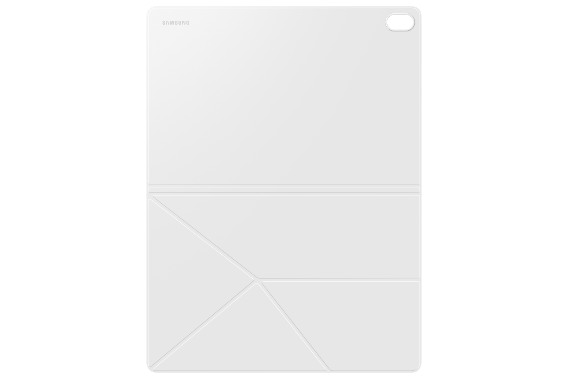 Galaxy Tab S12+ 折叠支架皮套 Back White 