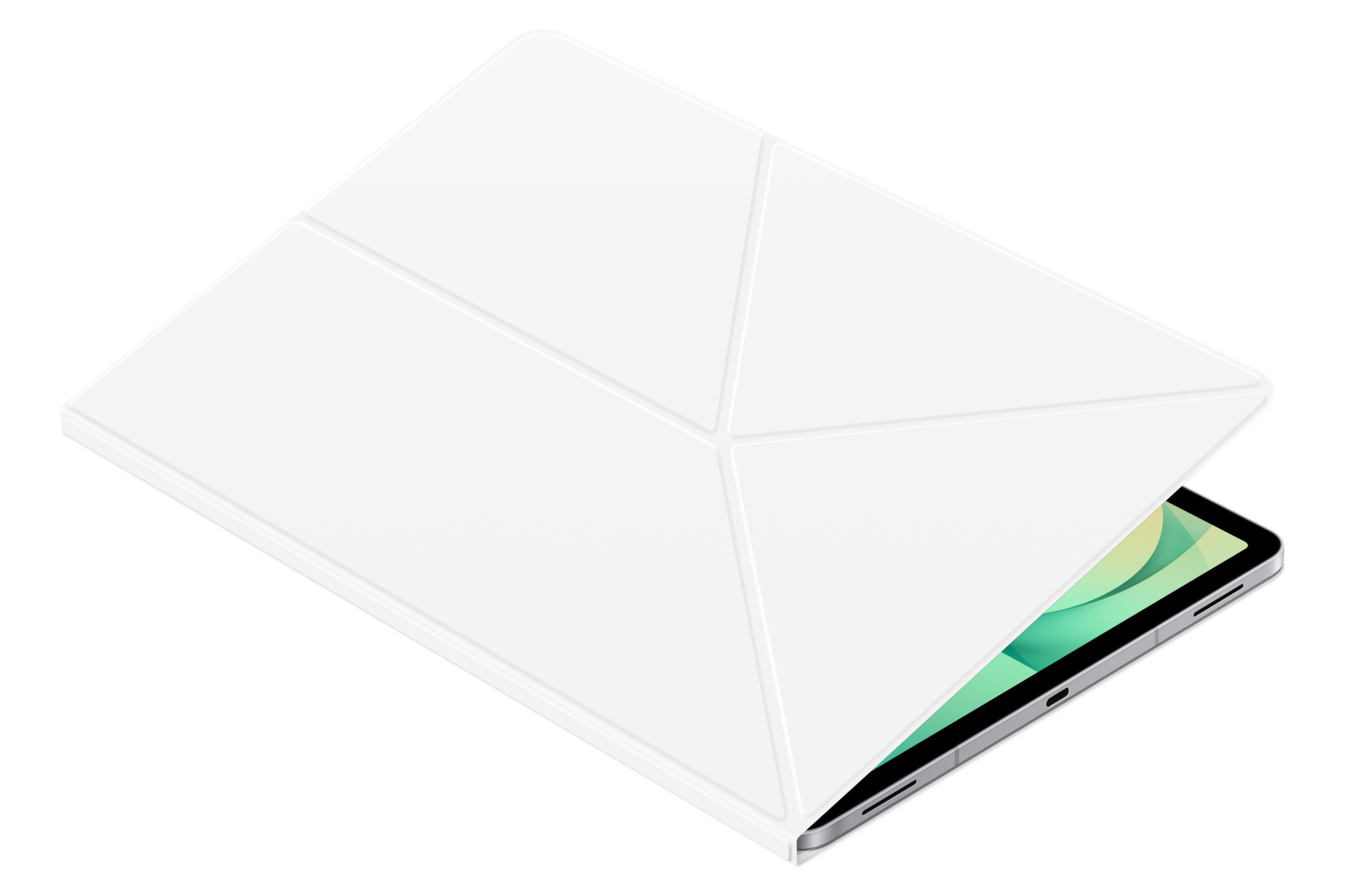 Galaxy Tab S12+ 折叠支架皮套 Dynamic3 White 