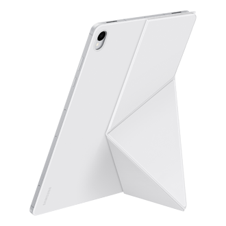 Galaxy Tab S12+ 折叠支架皮套 P-2-Way-Viewing White 