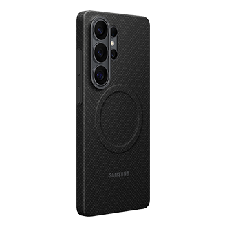 S26 Ultra 凯夫拉磁吸保护壳 Dynamic Black 