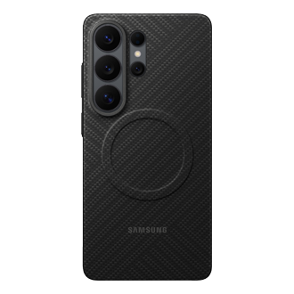 S26 Ultra 凯夫拉磁吸保护壳 Front Black 