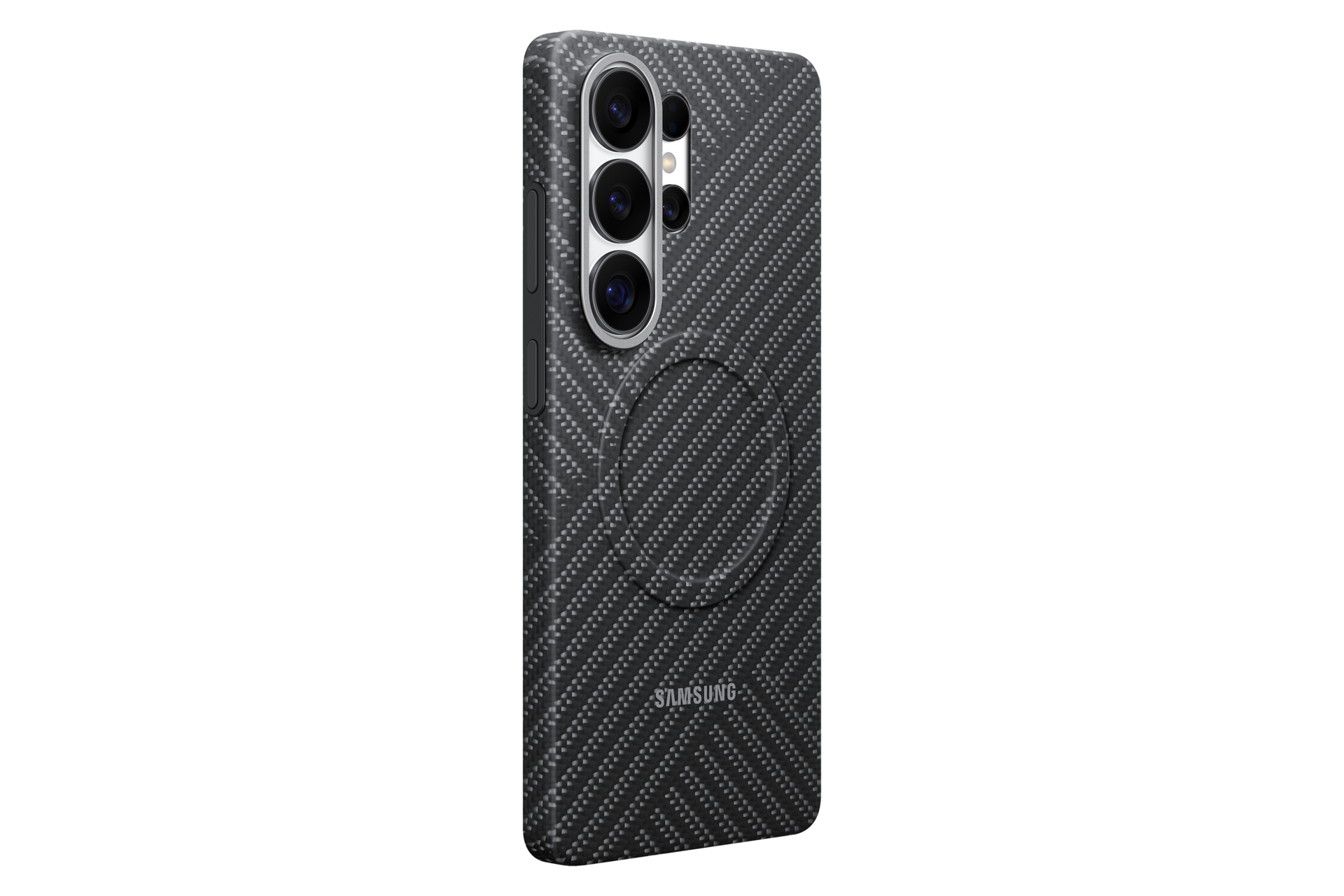S26 Ultra 凯夫拉磁吸保护壳 Dynamic Dark Gray 