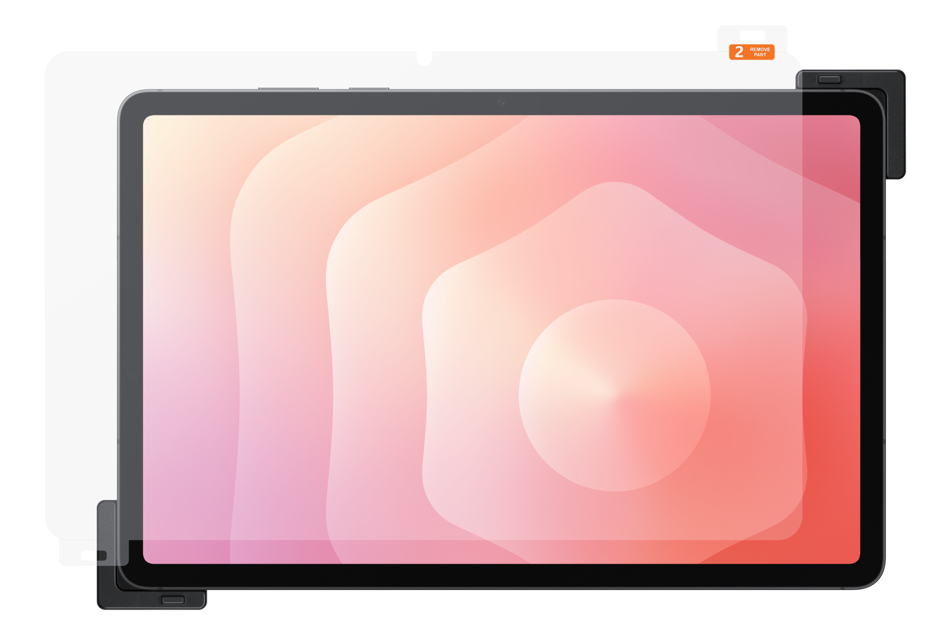 Galaxy Tab S11 防反射屏幕保护膜 Set-Cut Transparent 