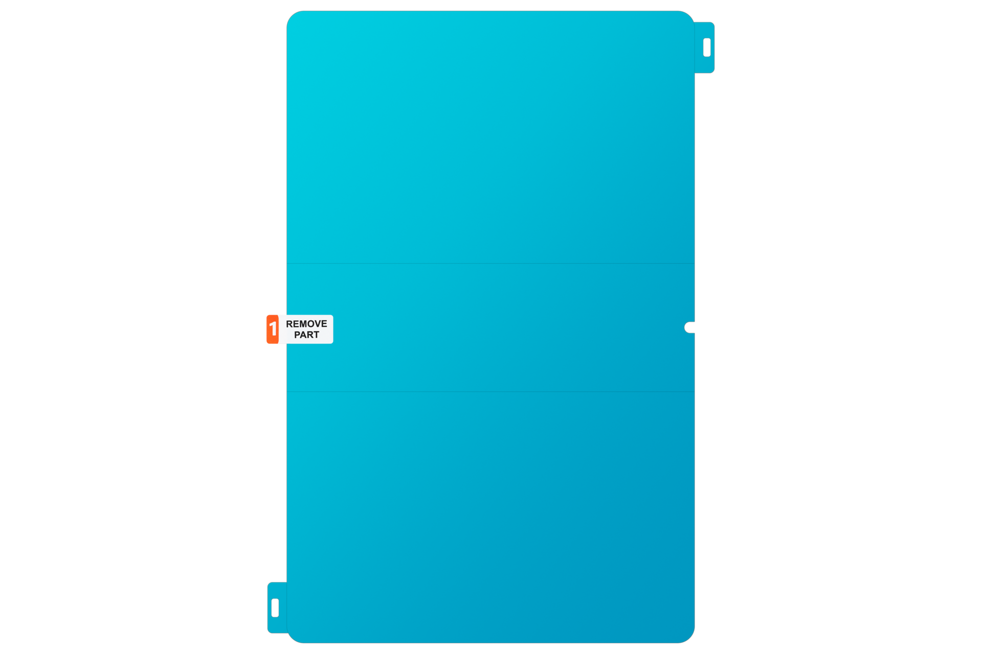 Galaxy Tab S12+ 防反射屏幕保护膜 Front2 Transparent 