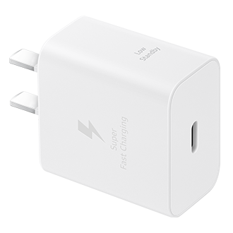 25W 电源充电器(2025款含线) Front White 