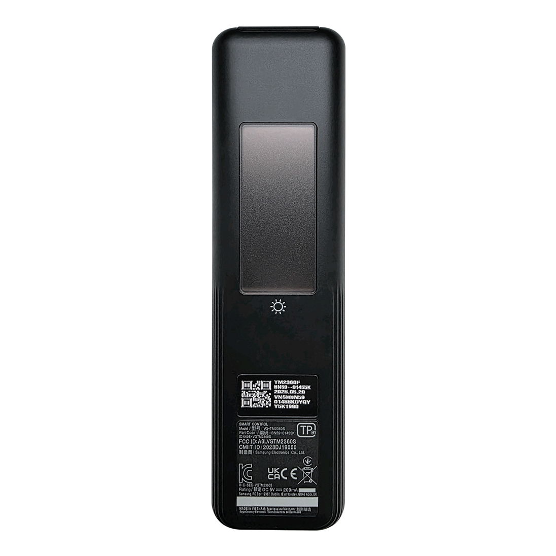 电视遥控器 BN59-01455K 黑色