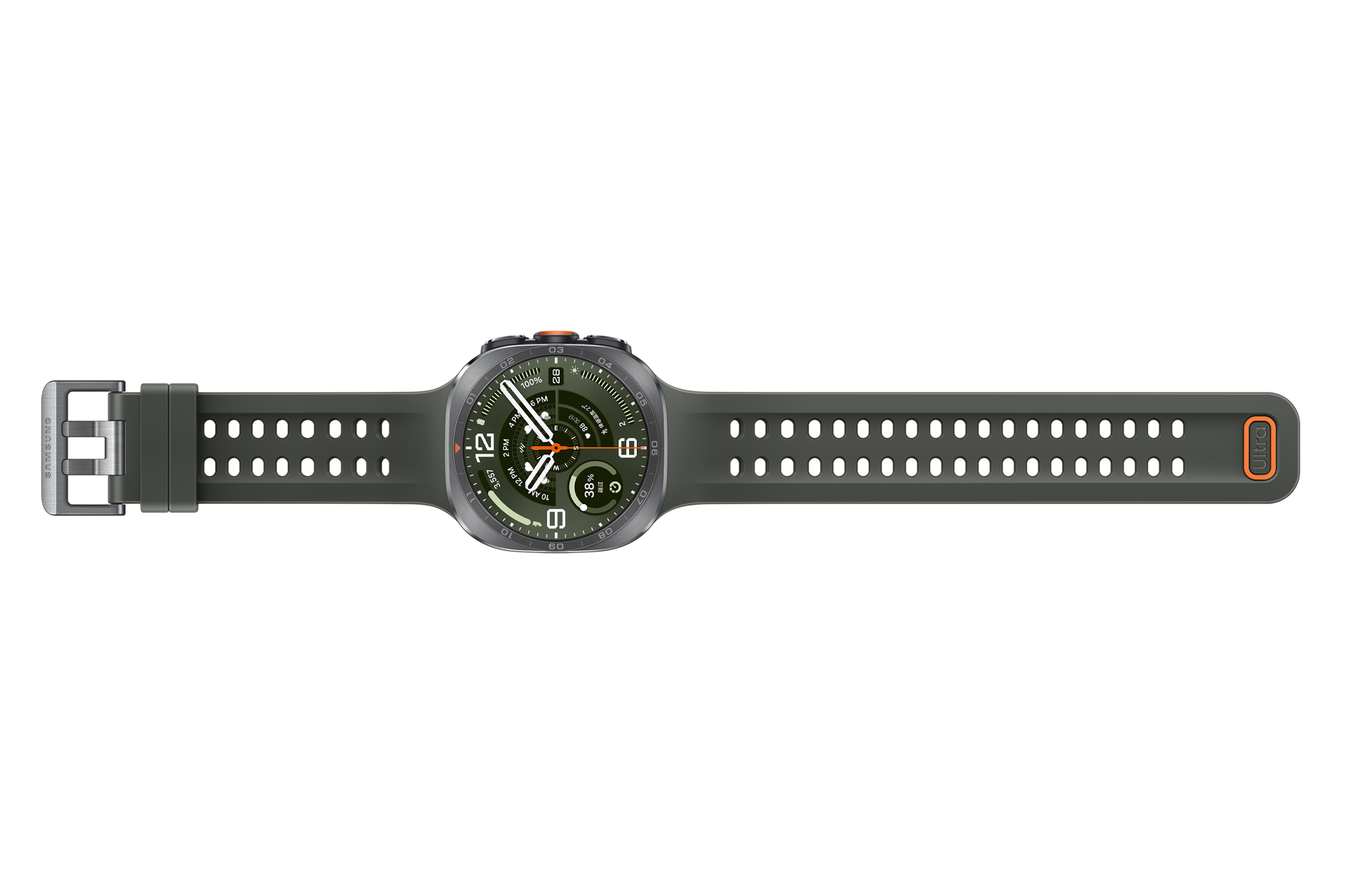 Galaxy Watch Ultra2 Front3 Titanium Silver 