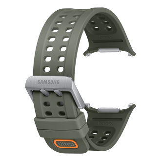  Galaxy Watch Ultra2 水上运动表带 Back-Perspective Olive 