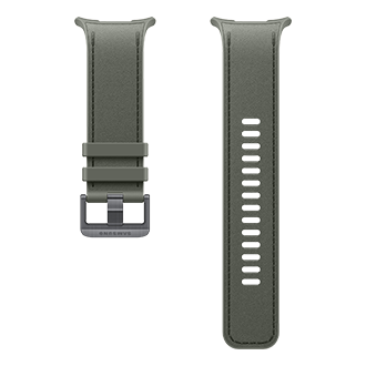 Galaxy Watch Ultra2 舒适生态皮表带 Front Olive 
