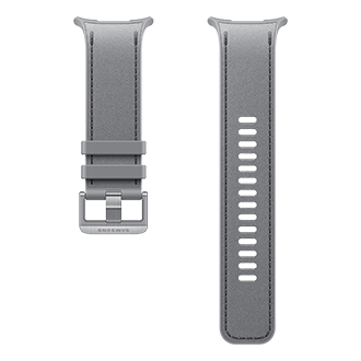 Galaxy Watch Ultra2 舒适生态皮表带 Front Gray 
