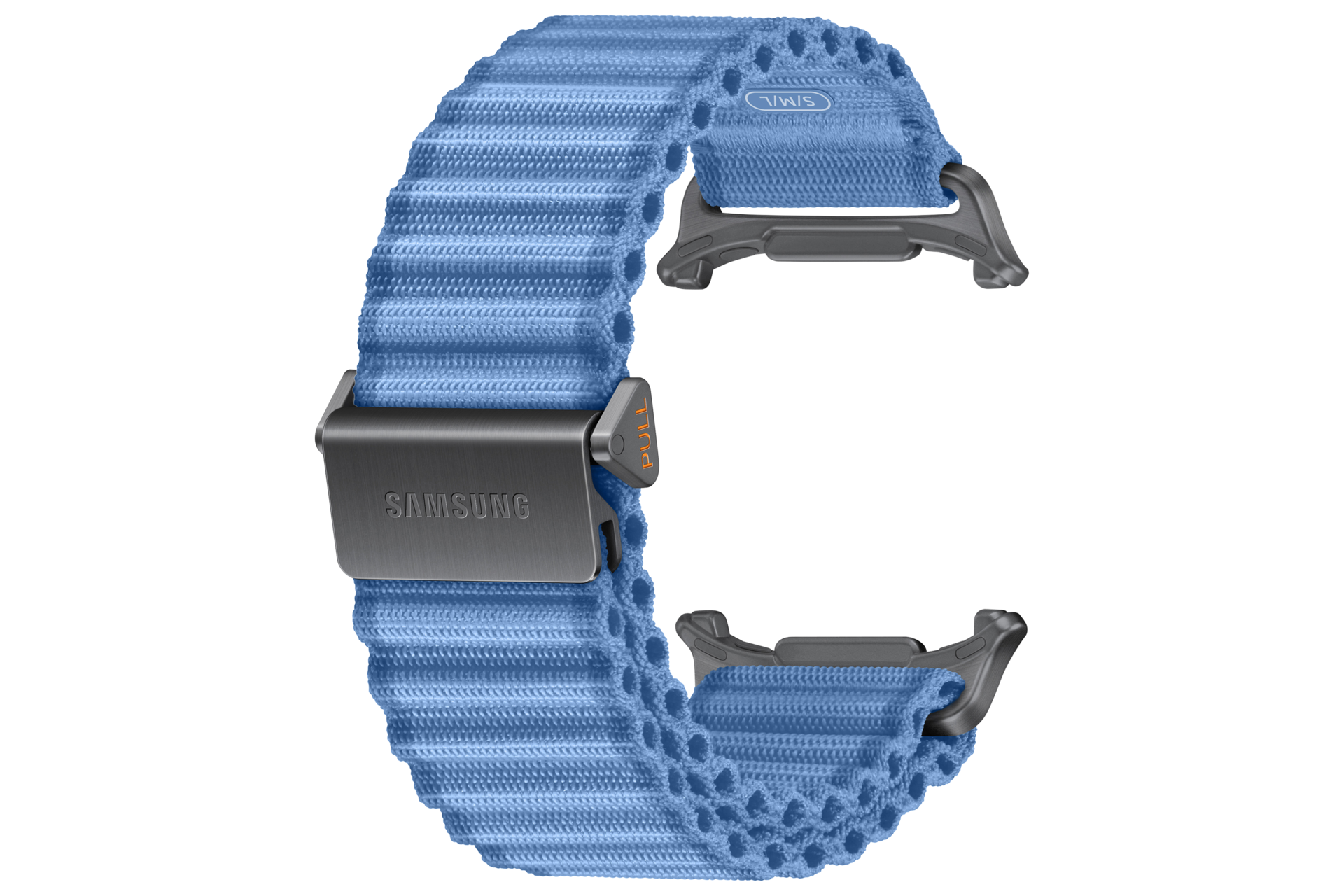 Galaxy Watch Ultra2 越野运动表带 Back-Perspective Blue 