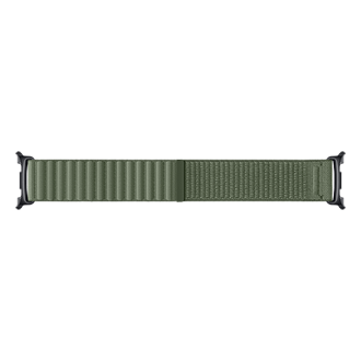  Galaxy Watch9 尼龙织物表带 Front Olive 