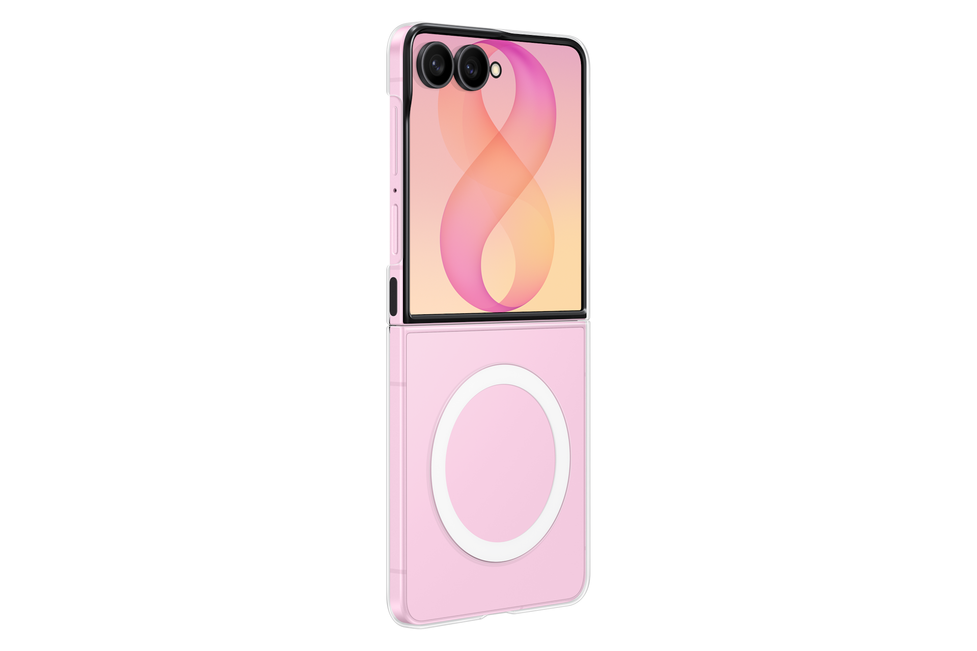 Galaxy Z Flip8 透明磁吸保护壳 Dynamic Transparent 