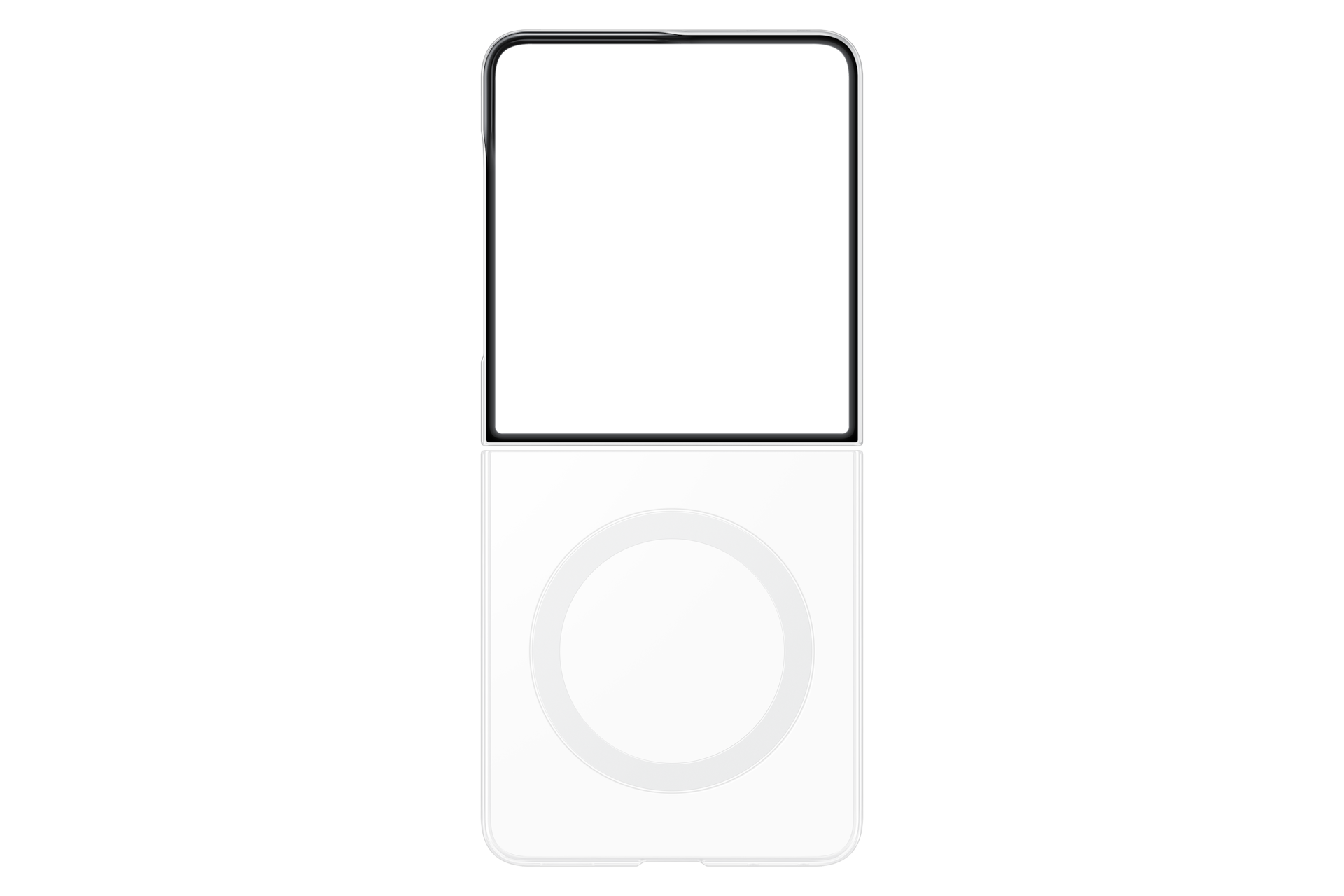 Galaxy Z Flip8 透明磁吸保护壳 Front3 Transparent 