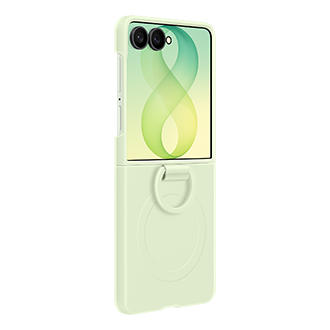 Galaxy Z Flip8 硅胶磁吸保护壳 Dynamic Mint 