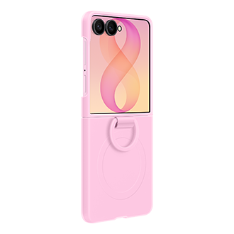 Galaxy Z Flip8 硅胶磁吸保护壳 Dynamic Pink 