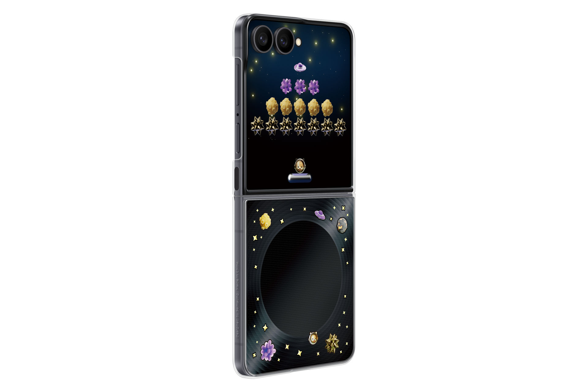 Galaxy Z Flip8 智能主题保护壳 Dynamic Black 