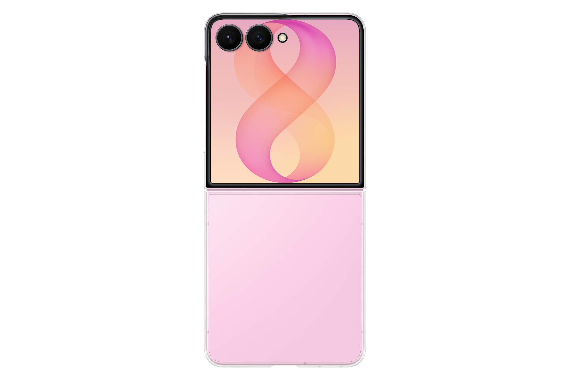 Galaxy Z Flip8 透明保护壳 Front2 Transparent 