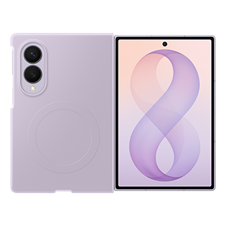 Galaxy Z Fold8 硅胶磁吸保护壳 Front2 Lavender 