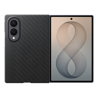 Galaxy Z Fold8 凯夫拉磁吸保护壳 Front2 Black 