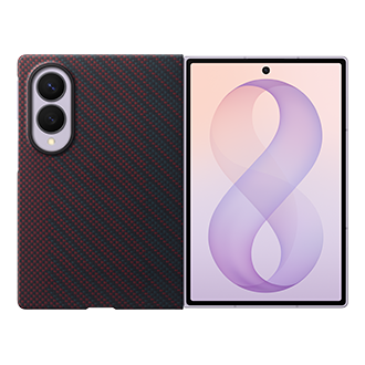 Galaxy Z Fold8 凯夫拉磁吸保护壳 Front2 Violet 
