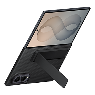 Galaxy Z Fold8 凯夫拉支架保护壳 Dynamic Black 