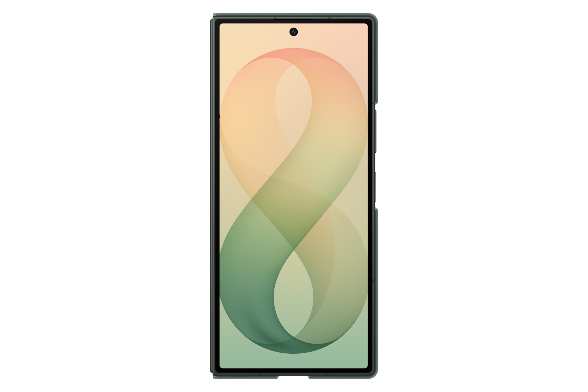 Galaxy Z Fold8 Ultra 硅胶磁吸保护壳 Front Green Shadow 