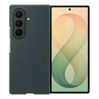 Galaxy Z Fold8 Ultra 硅胶磁吸保护壳 Front2 Green Shadow 
