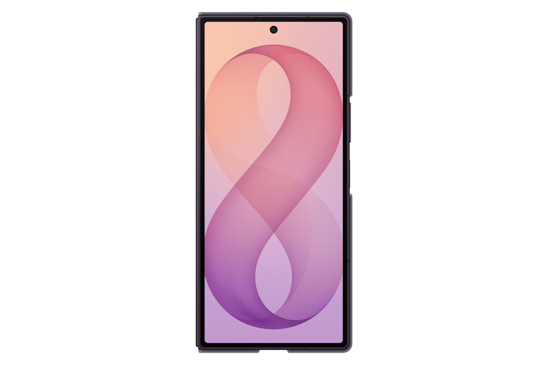 Galaxy Z Fold8 Ultra 硅胶磁吸保护壳 Front Violet Shadow 