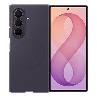 Galaxy Z Fold8 Ultra 硅胶磁吸保护壳 Front2 Violet Shadow 