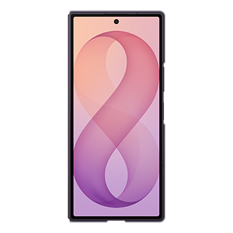 Galaxy Z Fold8 Ultra 硅胶磁吸保护壳 Front Violet Shadow 