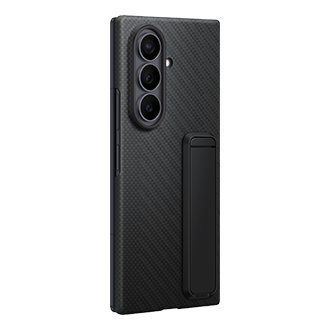 Galaxy Z Fold8 Ultra 凯夫拉支架保护壳 Dynamic Black 