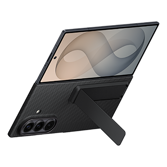 Galaxy Z Fold8 Ultra 凯夫拉支架保护壳 Dynamic Black 