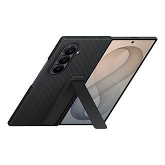 Galaxy Z Fold8 Ultra 凯夫拉支架保护壳 Dynamic Black 