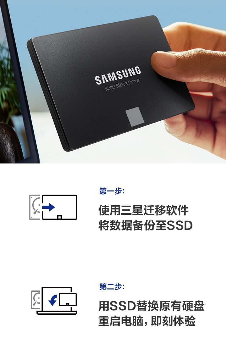 870 EVO SATA 2.5英寸固态硬盘-倍受瞩目的固态硬盘| 三星电子中国