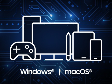 T9兼容各种设备，包括智能手机，游戏机，pc，平板电脑和Windows®，macOS®。