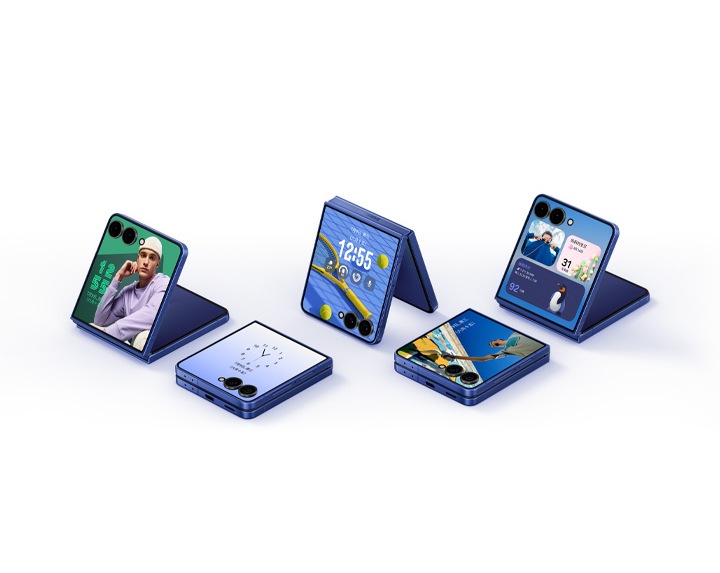 Business | Galaxy Z Flip7 暗影蓝256 GB | SM-F7660DBACHC | 三星商务中国