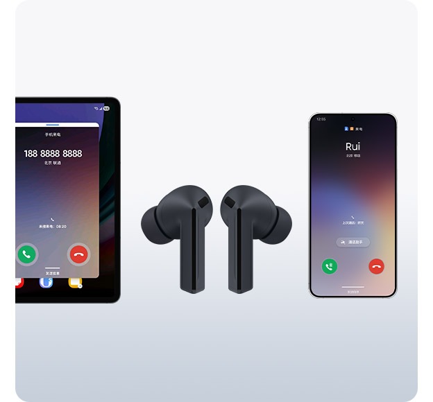 Galaxy Buds3 FE 暗羽黑| 三星电子中国