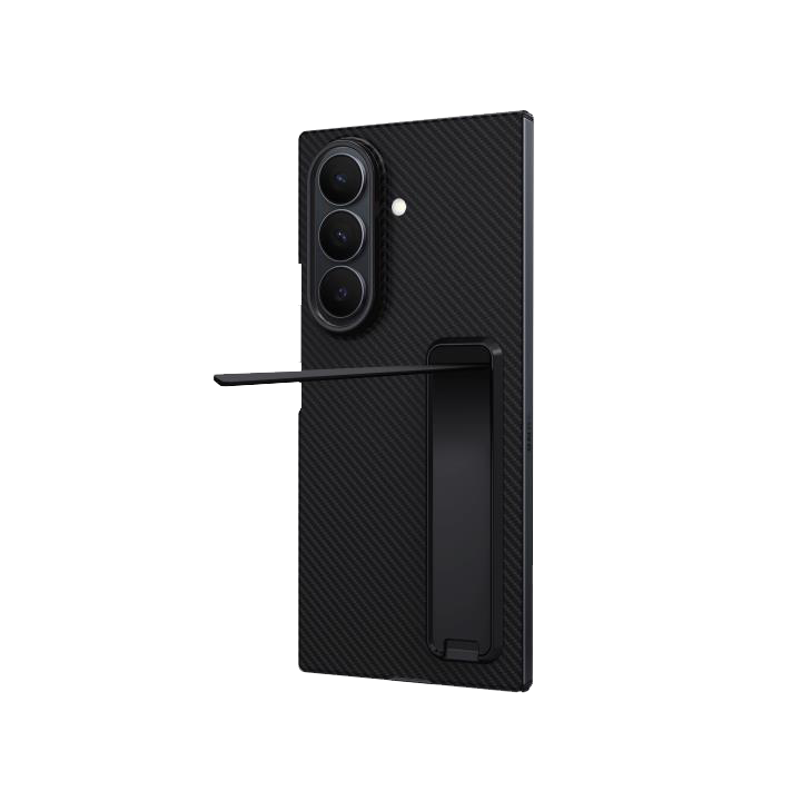 Galaxy Z TriFold 凯夫拉支架保护壳 黑色