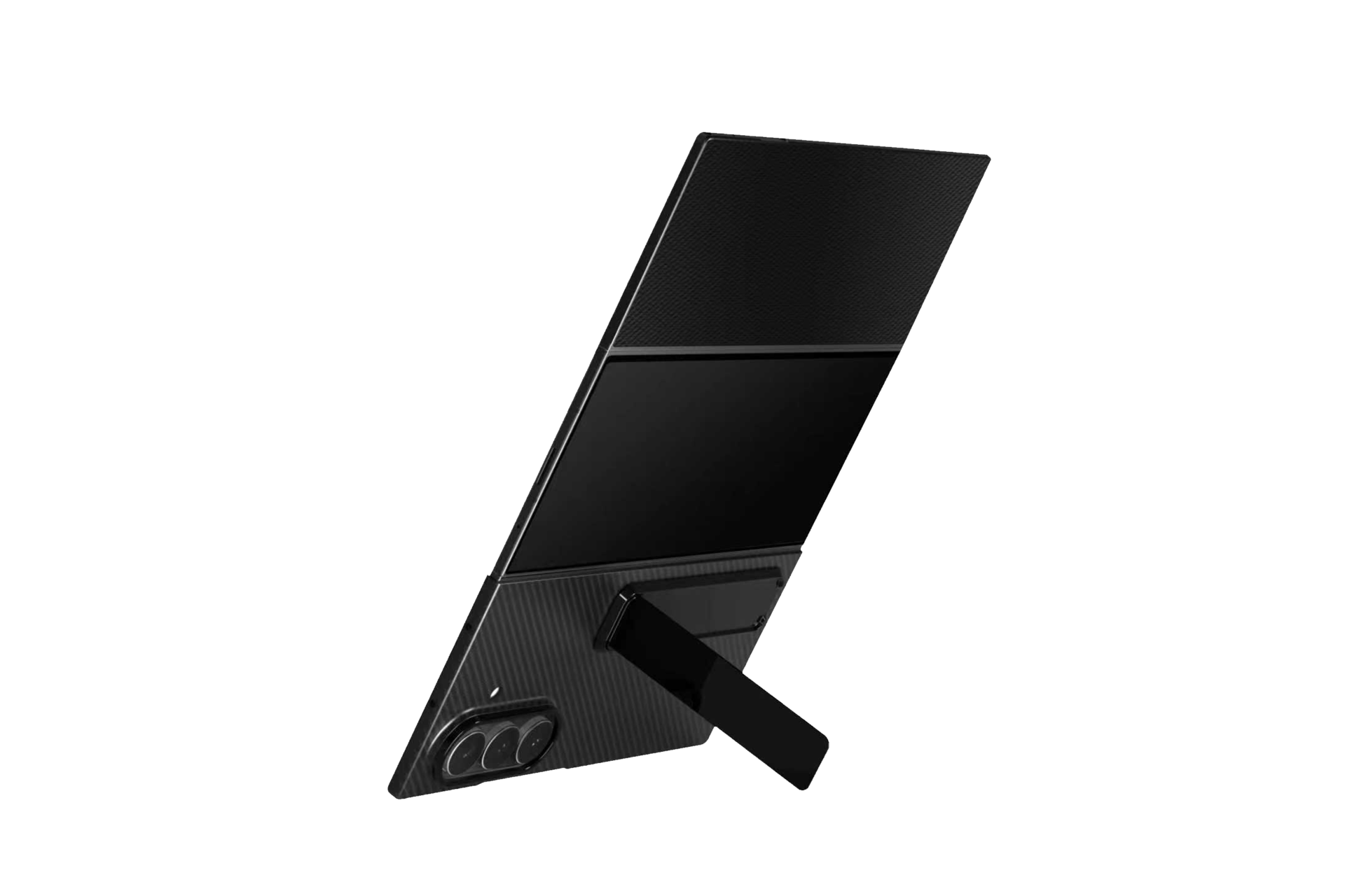 Galaxy Z TriFold 凯夫拉支架保护壳 黑色