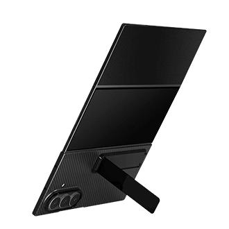 Galaxy Z TriFold 凯夫拉支架保护壳 黑色